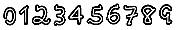 Fordacutieoutline Regular Font OTHER CHARS
