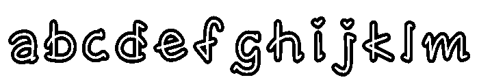 Fordacutieoutline Regular FONT