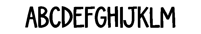 Forest Clipart FONT