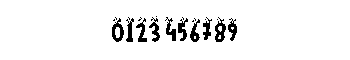 Forest Grass Font OTHER CHARS