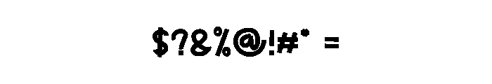 Forest Grass Font OTHER CHARS