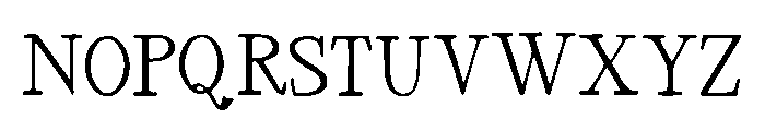 Forest_Quest Font LOWERCASE
