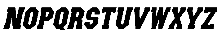 Forest Foundry Italic Font UPPERCASE