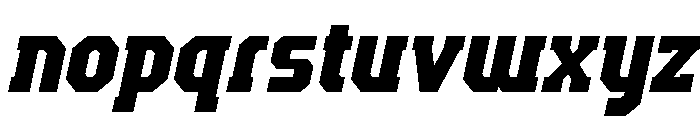 Forest Foundry Italic Font LOWERCASE