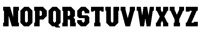 Forest Foundry Font UPPERCASE
