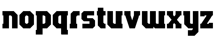Forest Foundry Font LOWERCASE