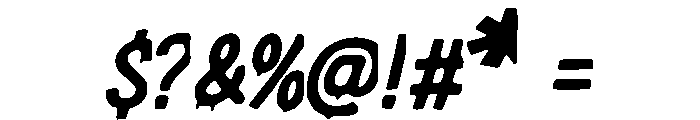 Forever_Halloween Font OTHER CHARS