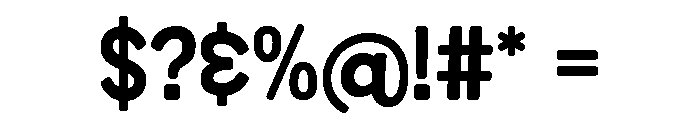 Forever Humble Regular Font OTHER CHARS