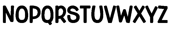 Forever Humble Regular Font UPPERCASE