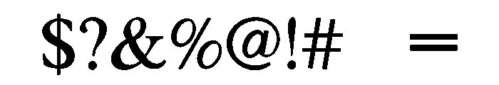 Forever Love Monogram Font OTHER CHARS