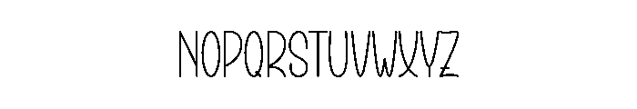 Forever Wonderful Font UPPERCASE