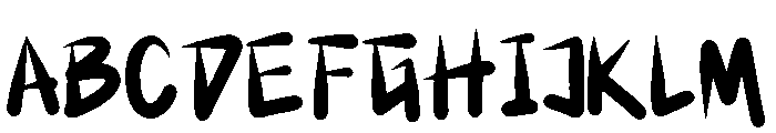 Forge Zone Font UPPERCASE