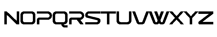 ForgeX Regular Font LOWERCASE