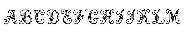 Forget_me_not Regular Font UPPERCASE