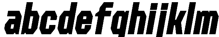 Forluten Bold Italic Tall FONT