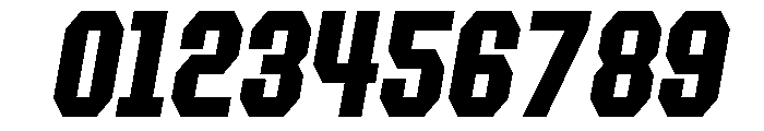Forluten Bold Italic Font OTHER CHARS