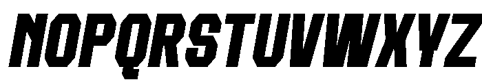 Forluten Bold Italic Font UPPERCASE