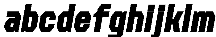 Forluten Bold Italic FONT