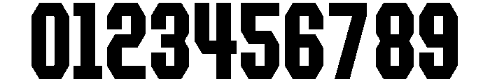 Forluten Bold Tall Font OTHER CHARS