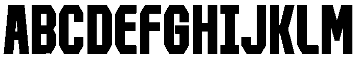 Forluten Bold Tall Font UPPERCASE