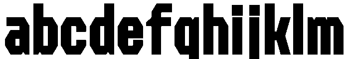 Forluten Bold Tall FONT