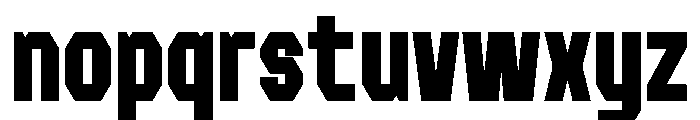 Forluten Bold Tall Font LOWERCASE