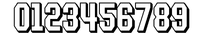 Forluten Extrude Font OTHER CHARS