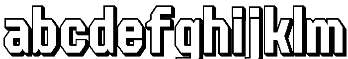 Forluten Extrude FONT