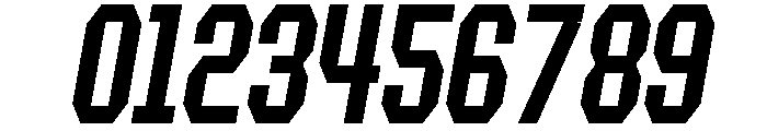 Forluten Italic Tall Font OTHER CHARS