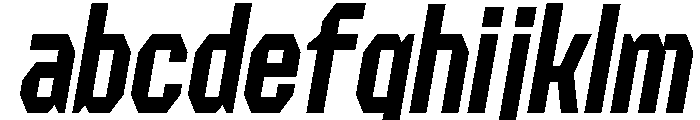 Forluten Italic Tall FONT
