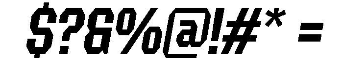Forluten Italic Font OTHER CHARS