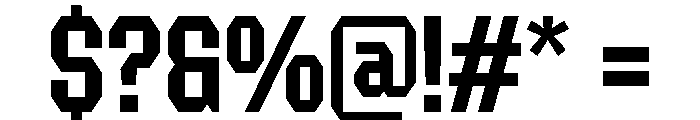 Forluten Regular Font OTHER CHARS