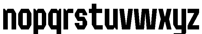 Forluten Tall Font LOWERCASE