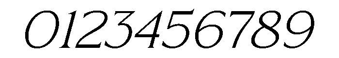 Formal Stylish Italic Font OTHER CHARS