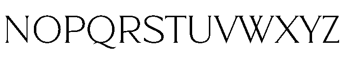 Formal Stylish Regular Font UPPERCASE