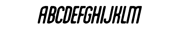 Formare Italic Font UPPERCASE
