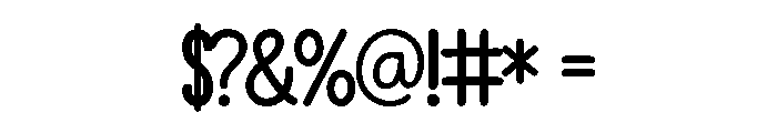 Formare Font OTHER CHARS