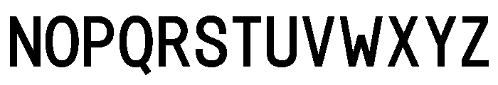 Formatic Regular Font UPPERCASE