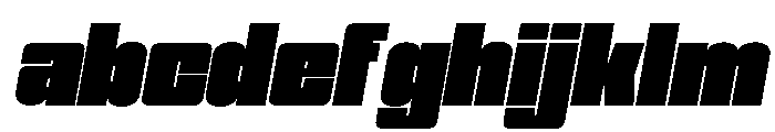 Formique Black Slanted FONT