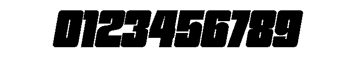 Formique Extra Bold Slanted Font OTHER CHARS