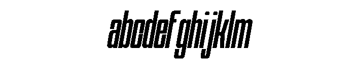 Formique Extra Light Slanted FONT