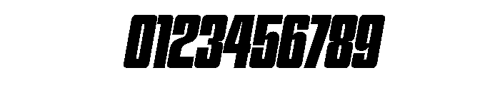 Formique Medium Slanted Font OTHER CHARS