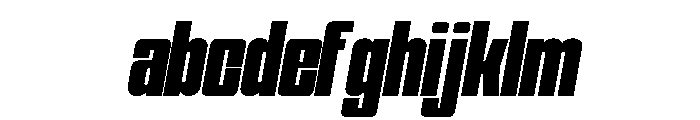 Formique Medium Slanted FONT