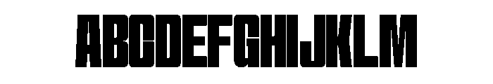 Formique Medium Font UPPERCASE