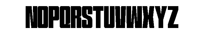 Formique Medium Font UPPERCASE