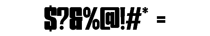 Formique Semi Bold Font OTHER CHARS