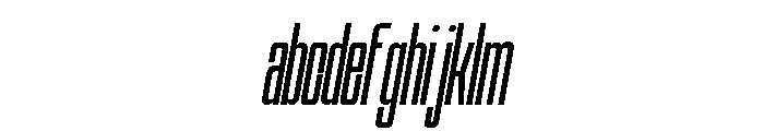 Formique Thin Slanted FONT