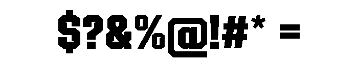Formline Regular Font OTHER CHARS