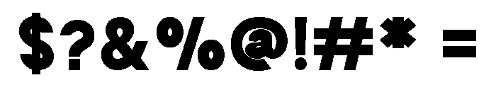 Formuno Regular Font OTHER CHARS