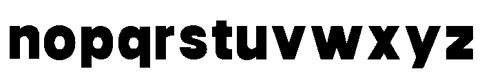 Formuno Regular Font LOWERCASE